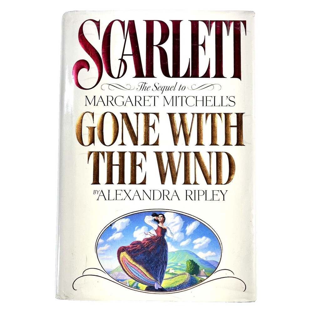 Scarlett The Sequel To Gone With The Wind Vintage 1991 First Printing Hardback